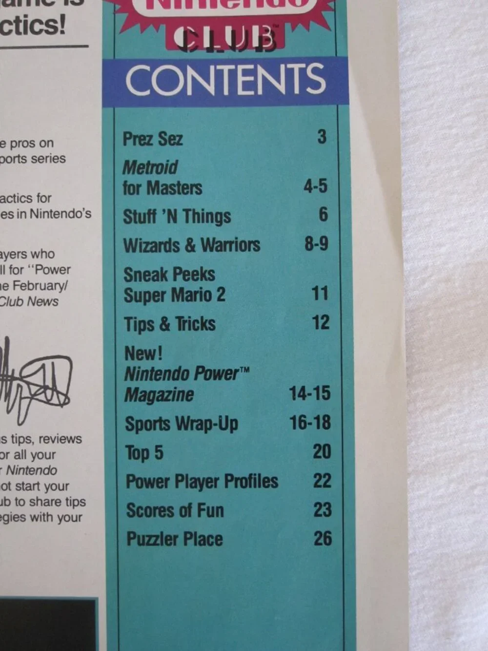 July 1988 Nintendo Fun Club News Magazine - '88 Sports Wrap-Up